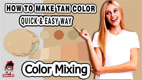 How to Mix Tan Paint: A Journey Through Color and Creativity